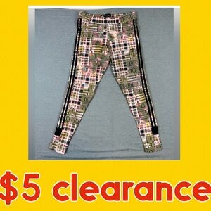 Adidas HER Red and Yellow Plaid Fabric